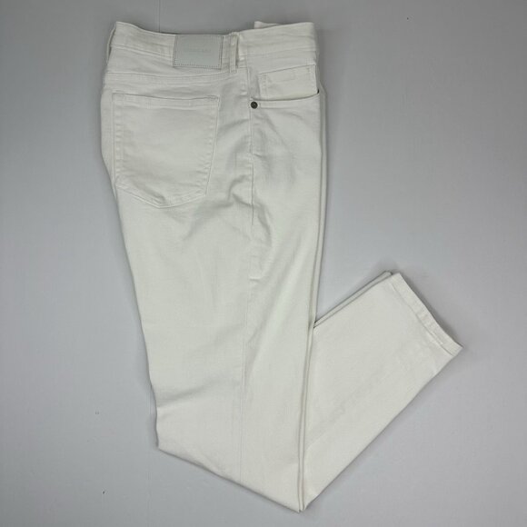 Everlane Women's NWT White The High Rise Skinny Minimalist Ankle Jean W31.25/L28 - Picture 2 of 12